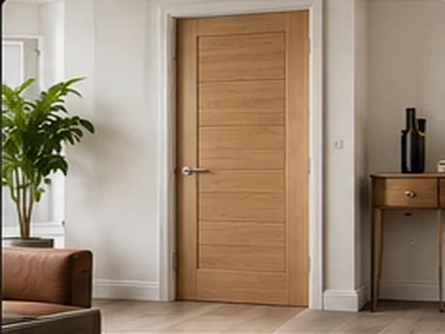 Oak Shaker Door