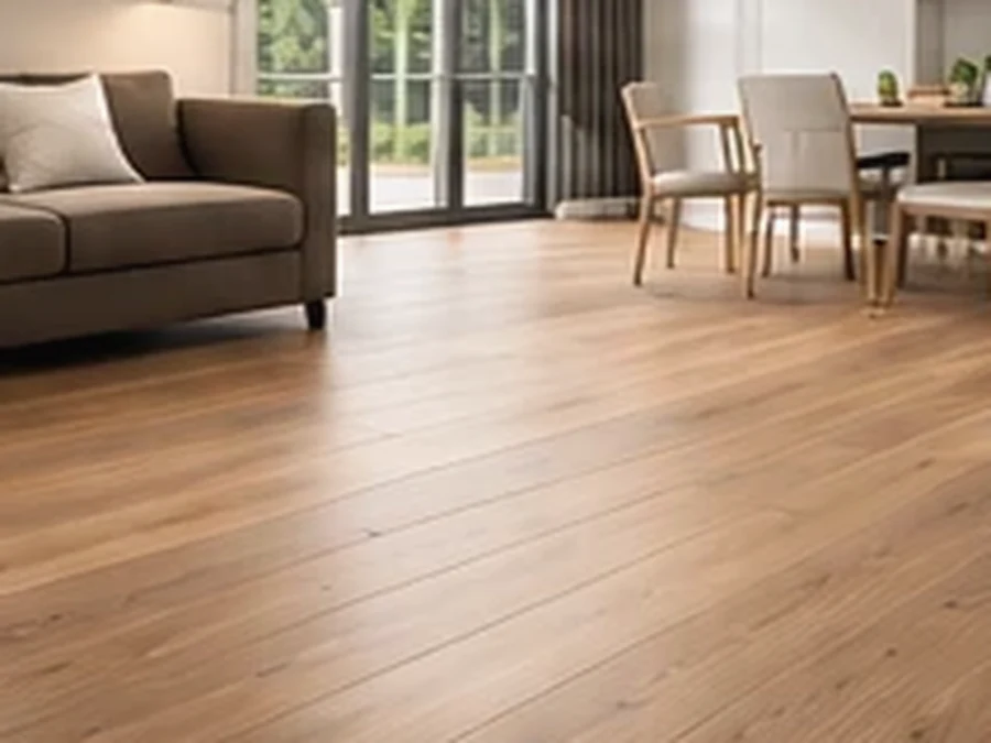 Grey Herringbone Flooring