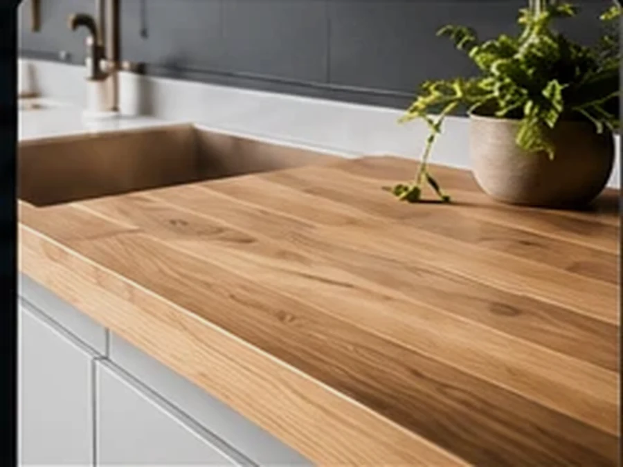 Light Stone Effect Worktop