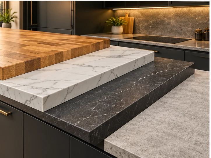 Premium worktop finishes