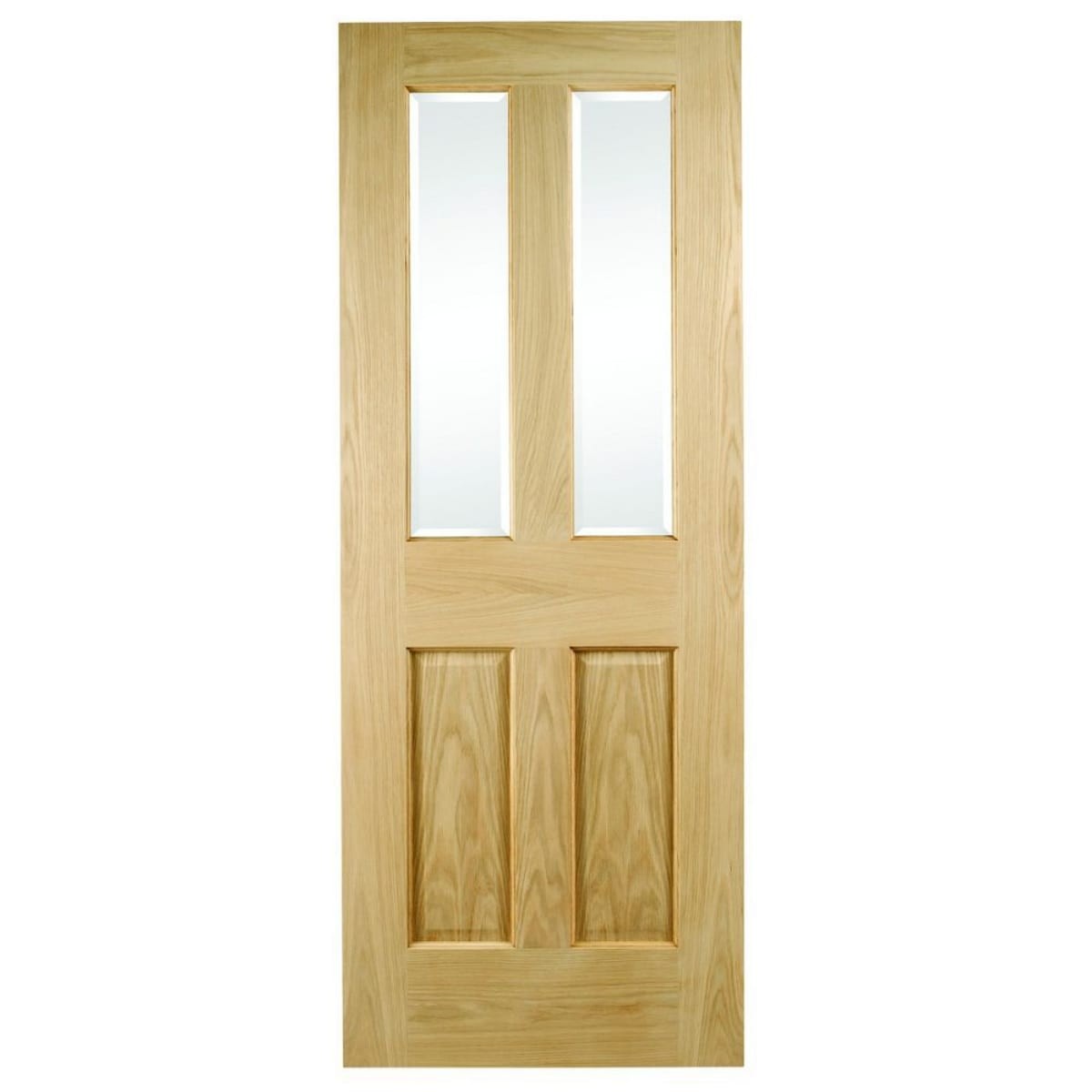 Cobham glazed oak door